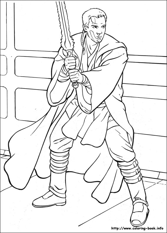 Star Wars coloring picture